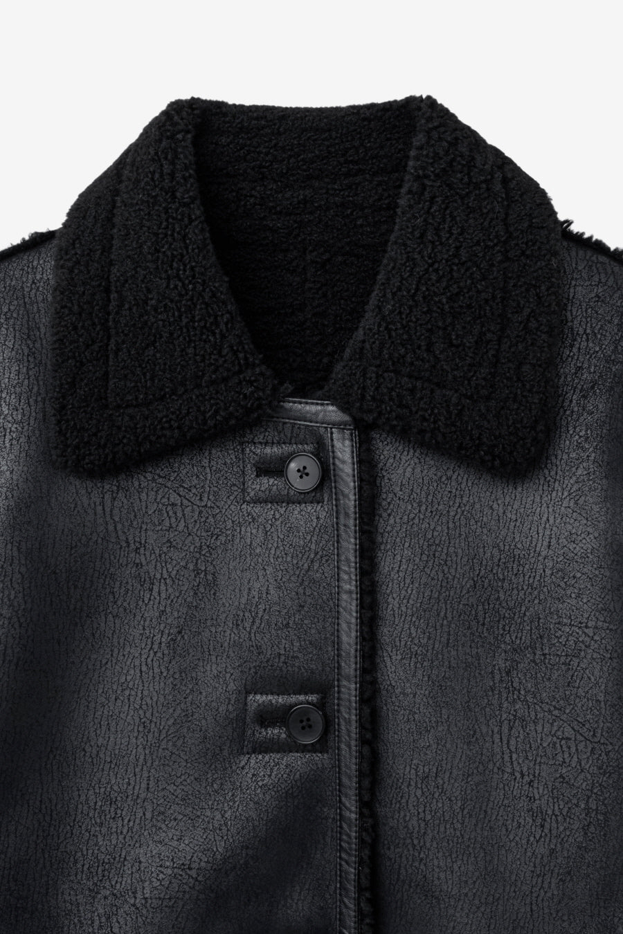 Insilence - Vintage Button-down Mustang (Black) product image 9 | TRAB K-Fashion Australia