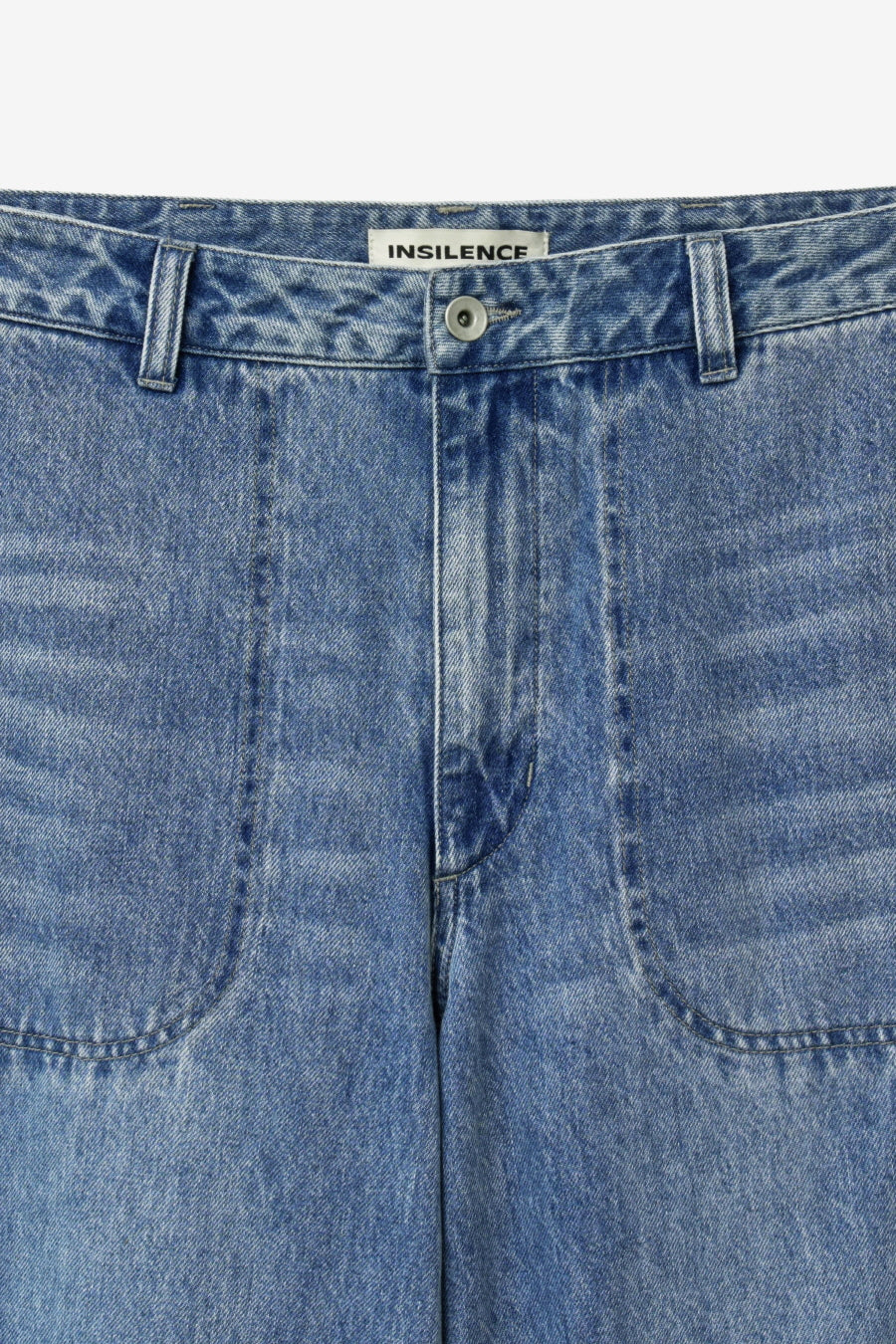 Insilence - M45 Denim Baker Pants (Light Blue) product image 7 | TRAB K-Fashion Australia