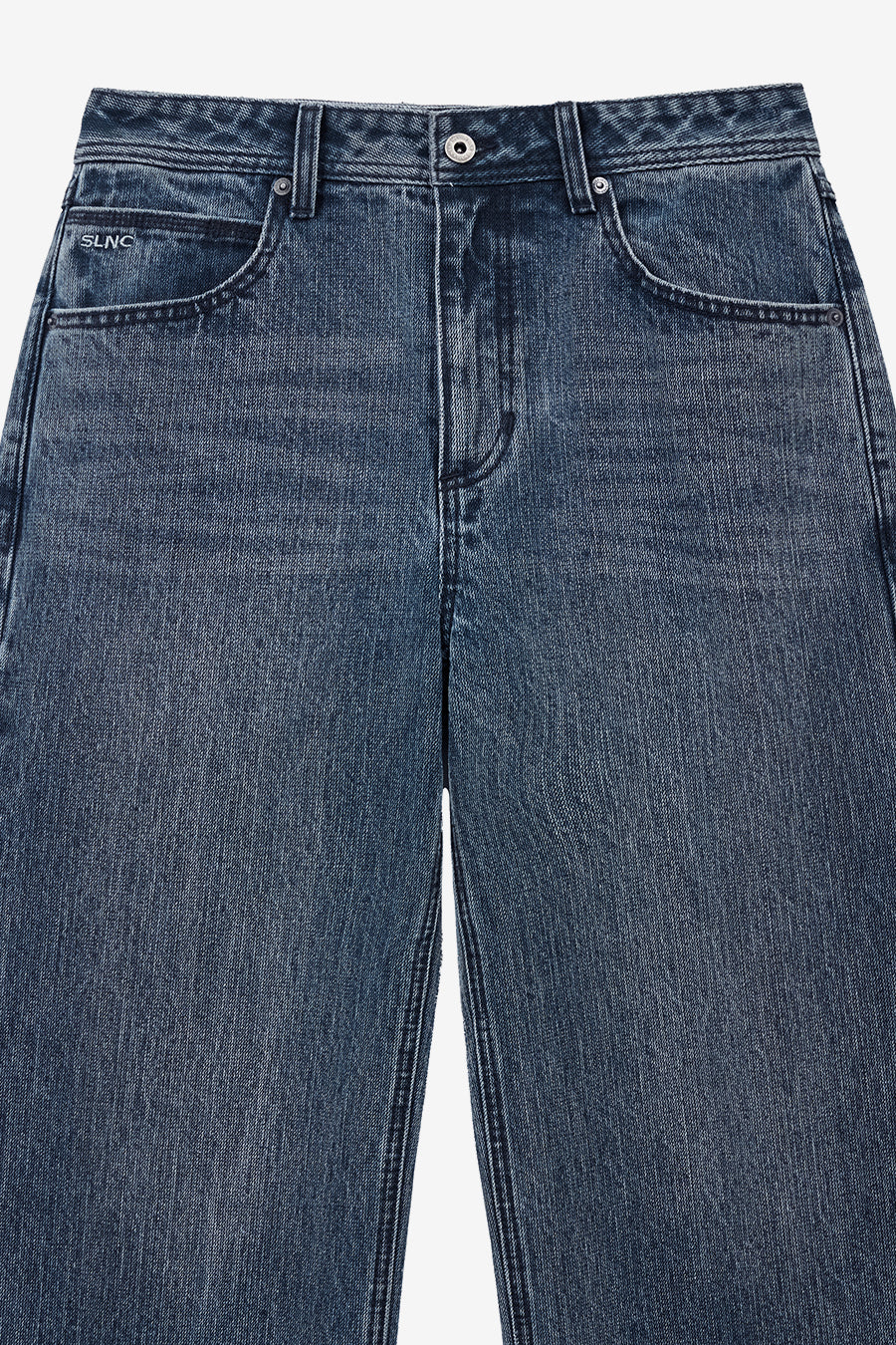 Insilence - Broken Twill Straight Jeans (Deep Blue) product image 11 | TRAB K-Fashion Australia