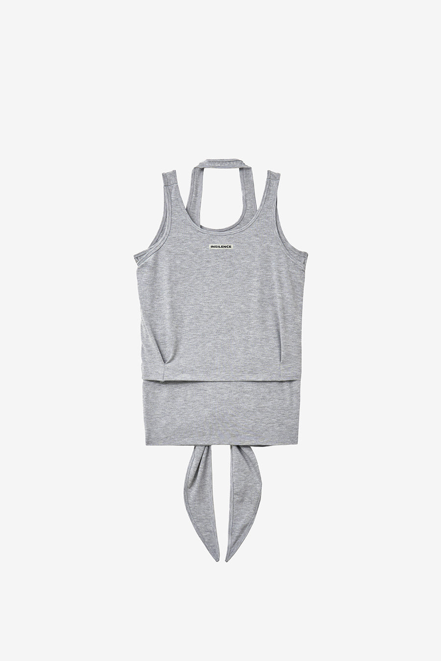 Insilence - Layered Strap Sleeveless (Grey) product image 11 | TRAB K-Fashion Australia