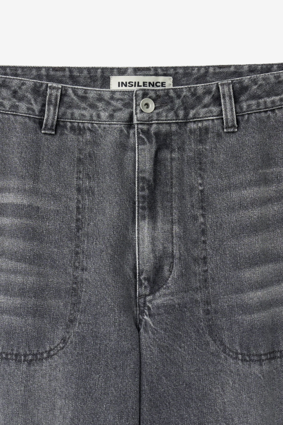 Insilence - M45 Denim Baker Pants (Grey) product image 7 | TRAB K-Fashion Australia