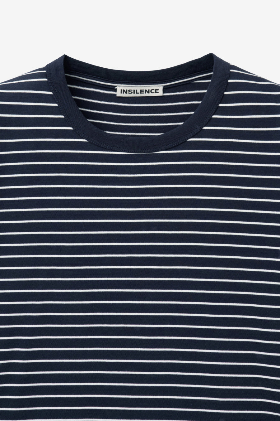 Insilence - Striped T-shirt (Navy) product image 9 | TRAB K-Fashion Australia