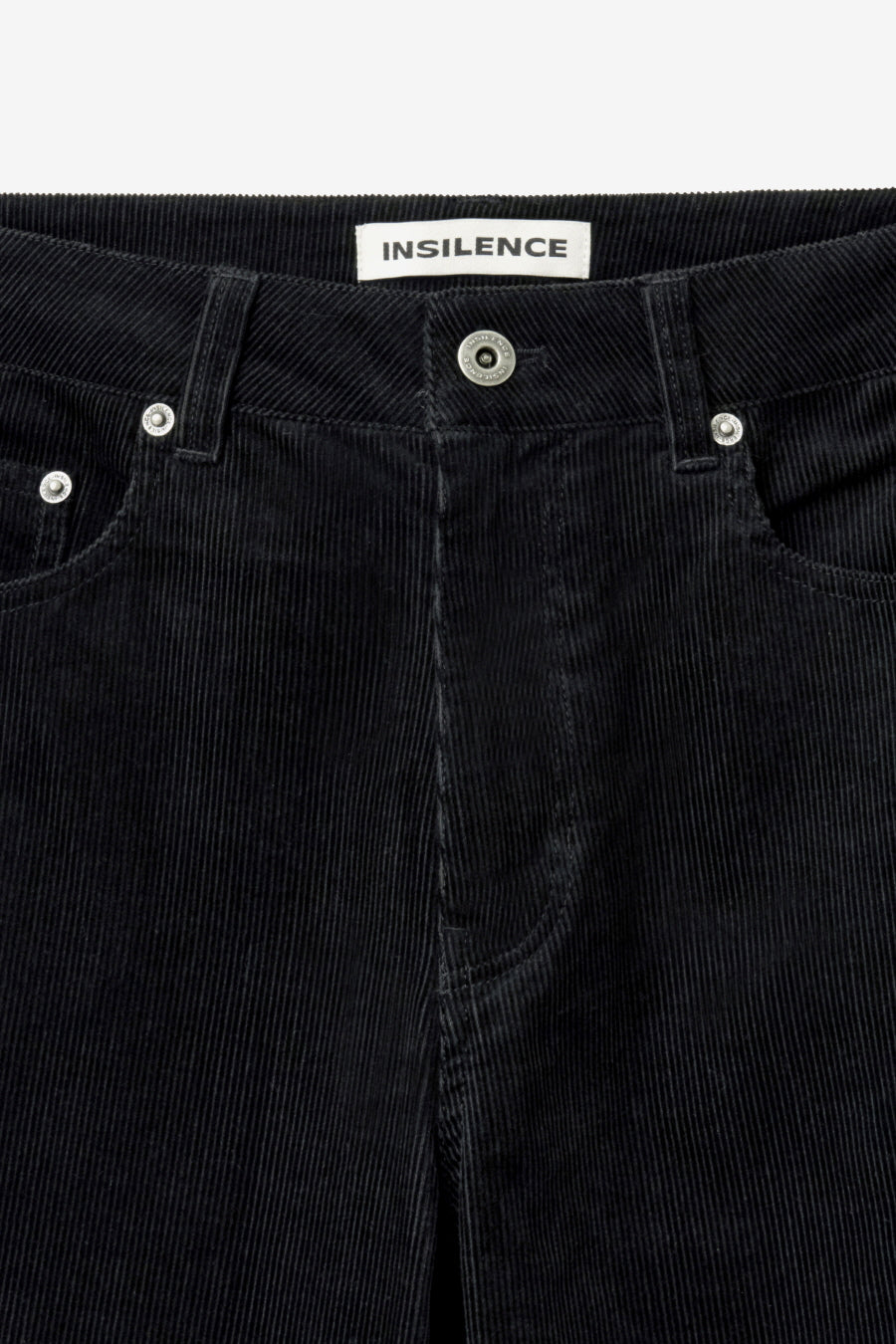 Insilence - Classic Corduroy Bootcut Pants (Black) product image 9 | TRAB K-Fashion Australia