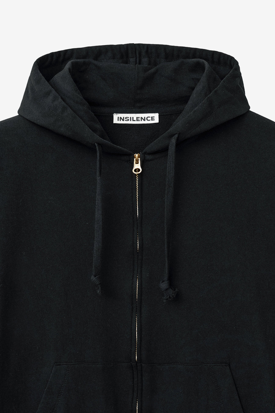 Insilence - Lightweight Hooded Zip-Up (Black) product image 9 | TRAB K-Fashion Australia