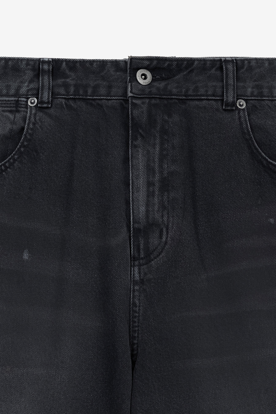 Insilence - Dirty Paint Denim Pants (Washed Black) product image 9 | TRAB K-Fashion Australia