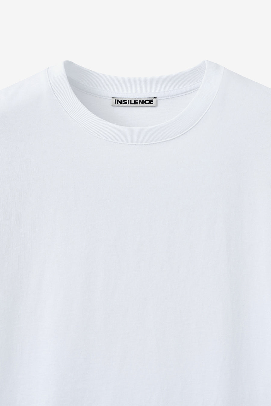 Insilence - Back Print Logo T-Shirt (White) product image 9 | TRAB K-Fashion Australia