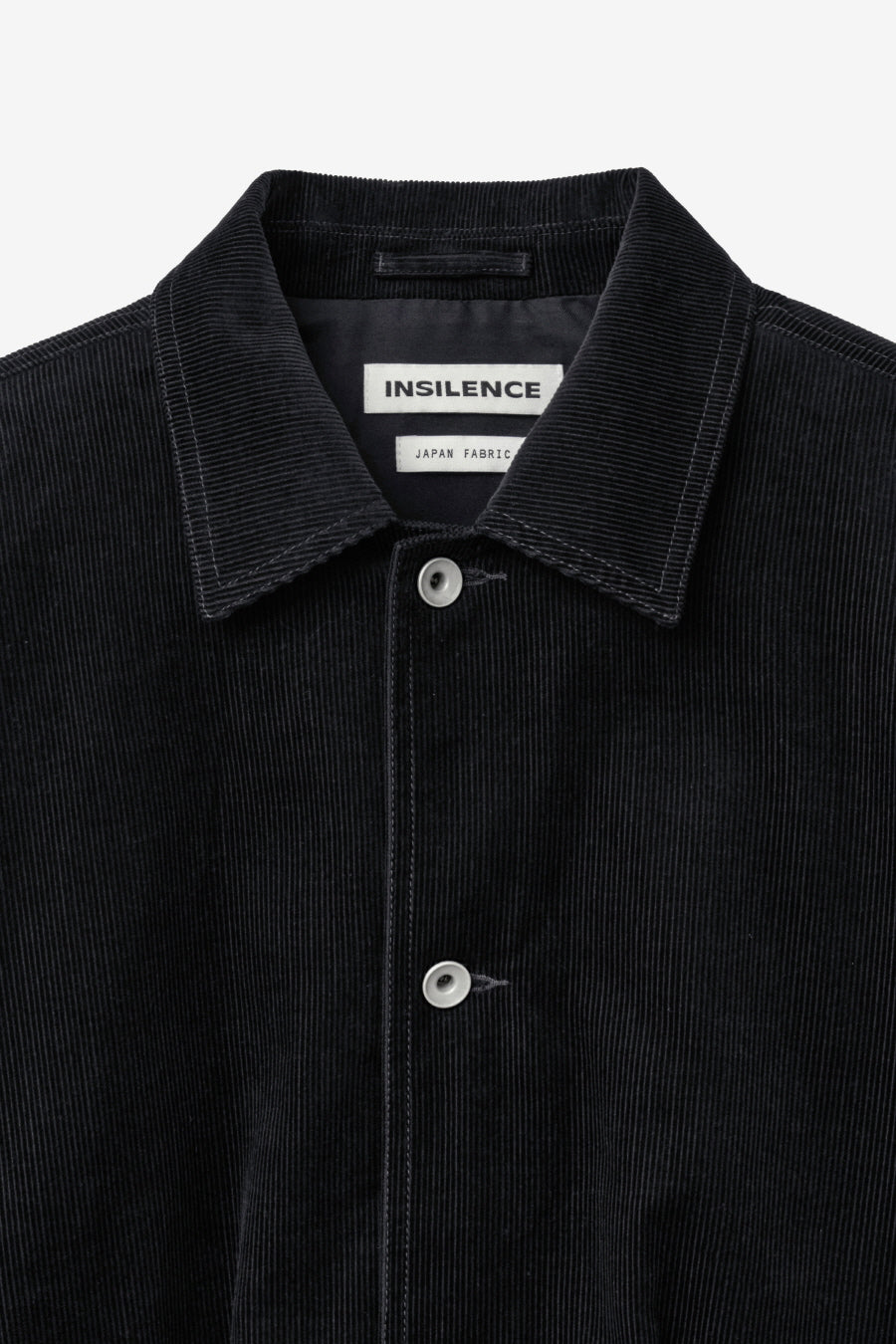 Insilence - Corduroy Trucker Jacket (Black) product image 9 | TRAB K-Fashion Australia