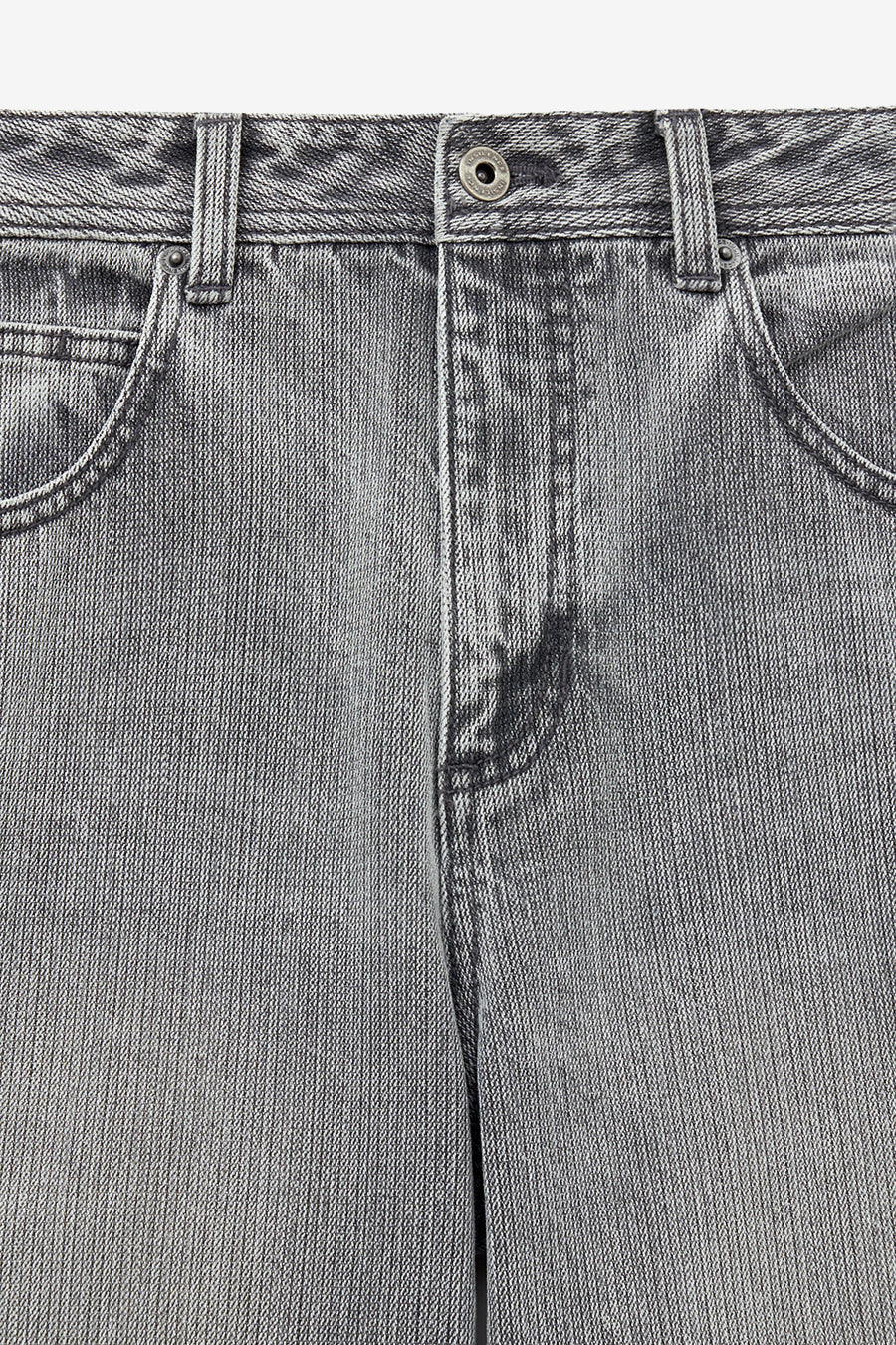 Insilence - Broken Twill Straight Jeans (Light Grey) product image 11 | TRAB K-Fashion Australia