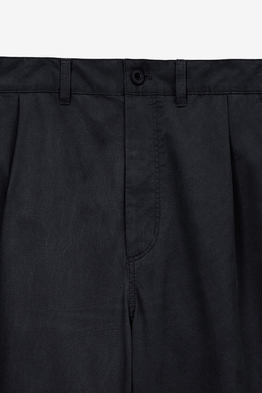 Insilence - Washed Cotton Back-Tuck Chino Pants (Washed Black) product image 7 | TRAB K-Fashion Australia