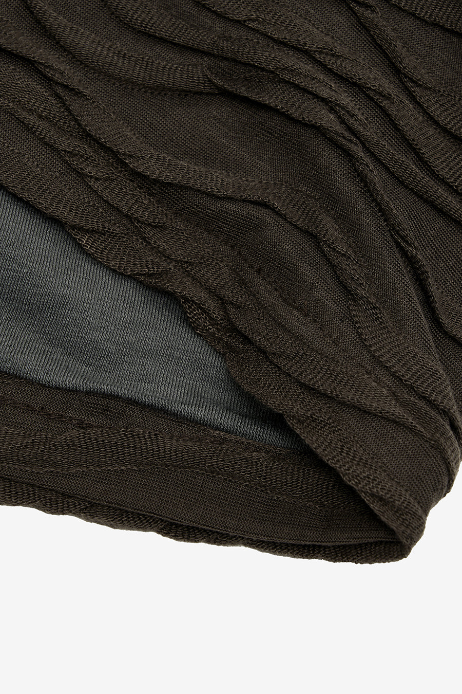 Insilence - Pleated Two-Way Beanie (Brown) product image 9 | TRAB K-Fashion Australia
