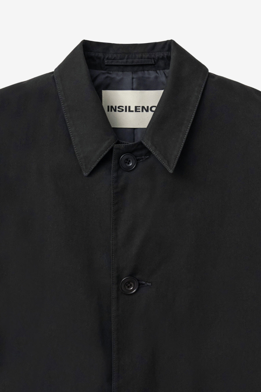 Insilence - Single Trench Coat (Black) product image 9 | TRAB K-Fashion Australia