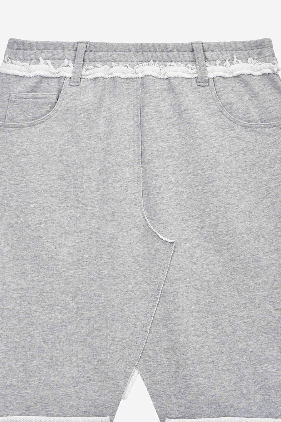 Insilence - Cutout Sweat Skirt (Melange Grey) product image 9 | TRAB K-Fashion Australia