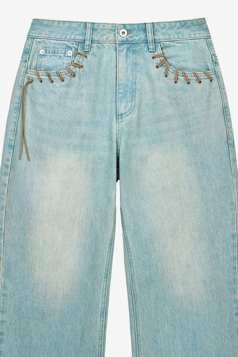 Insilence - Western Semi Bootcut (Ash Blue) product image 11 | TRAB K-Fashion Australia