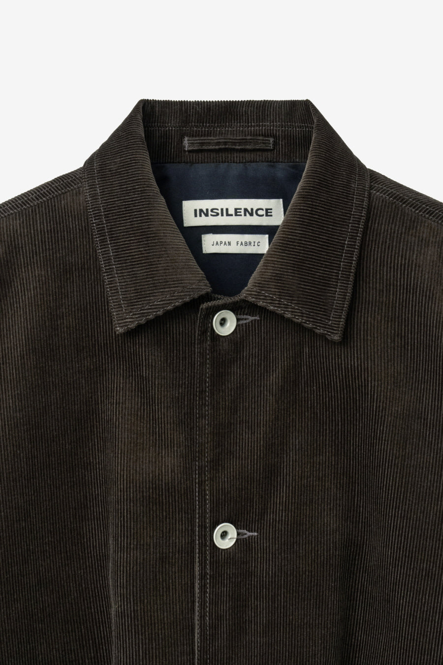 Insilence - Corduroy Trucker Jacket (Brown) product image 9 | TRAB K-Fashion Australia
