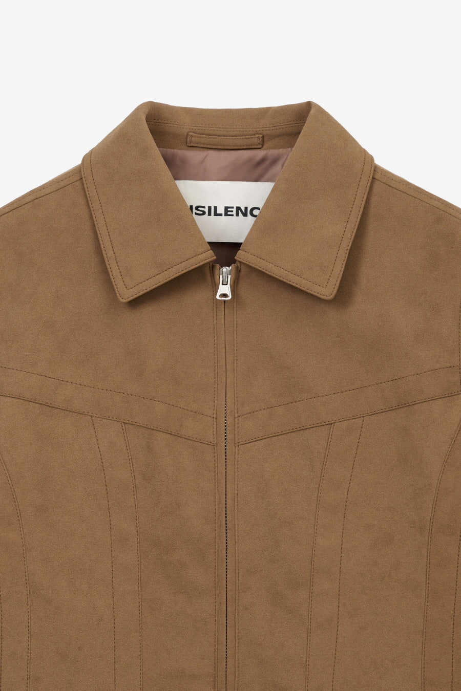 Insilence - Vintage Faux Suede Jacket (Camel) product image 9 | TRAB K-Fashion Australia