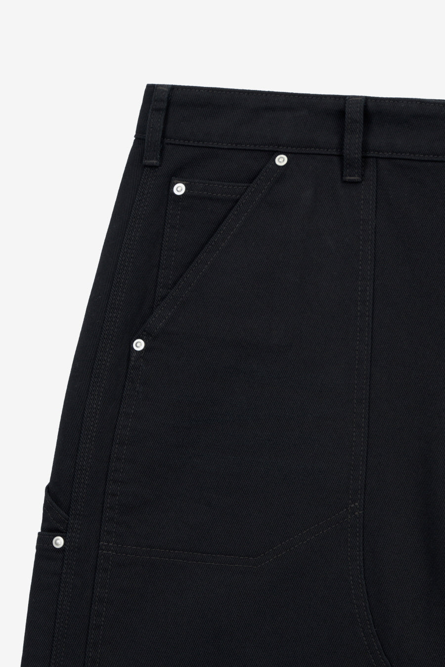 Insilence - Double Knee Shorts (Washed Black) product image 9 | TRAB K-Fashion Australia