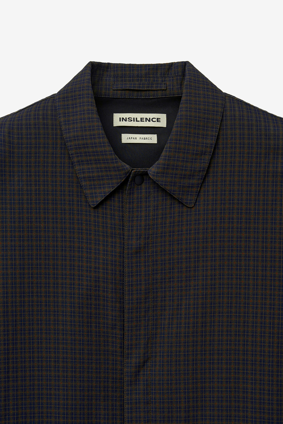 Insilence - Compact Crop Jacket (Brown Check) product image 9 | TRAB K-Fashion Australia