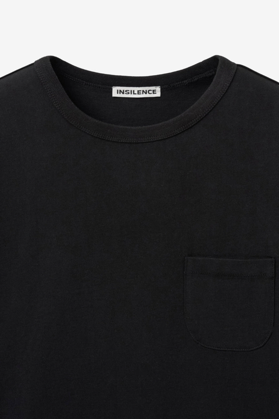 Insilence - Scoop Neck Pocket Short Sleeve (Black) product image 9 | TRAB K-Fashion Australia