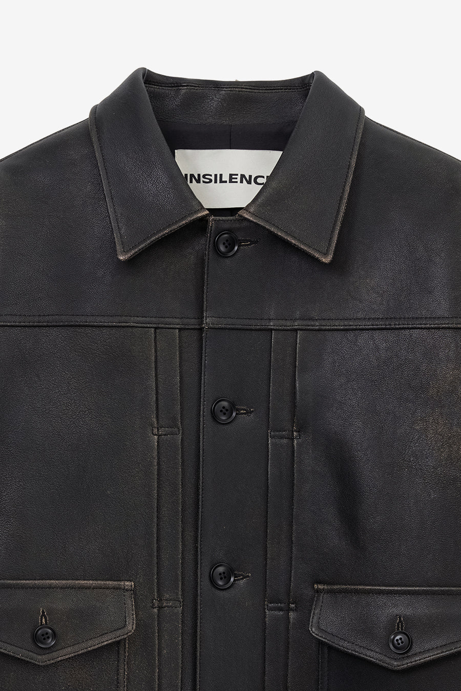 Insilence - Lambskin Jean Jacket (Patina Brown) product image 9 | TRAB K-Fashion Australia