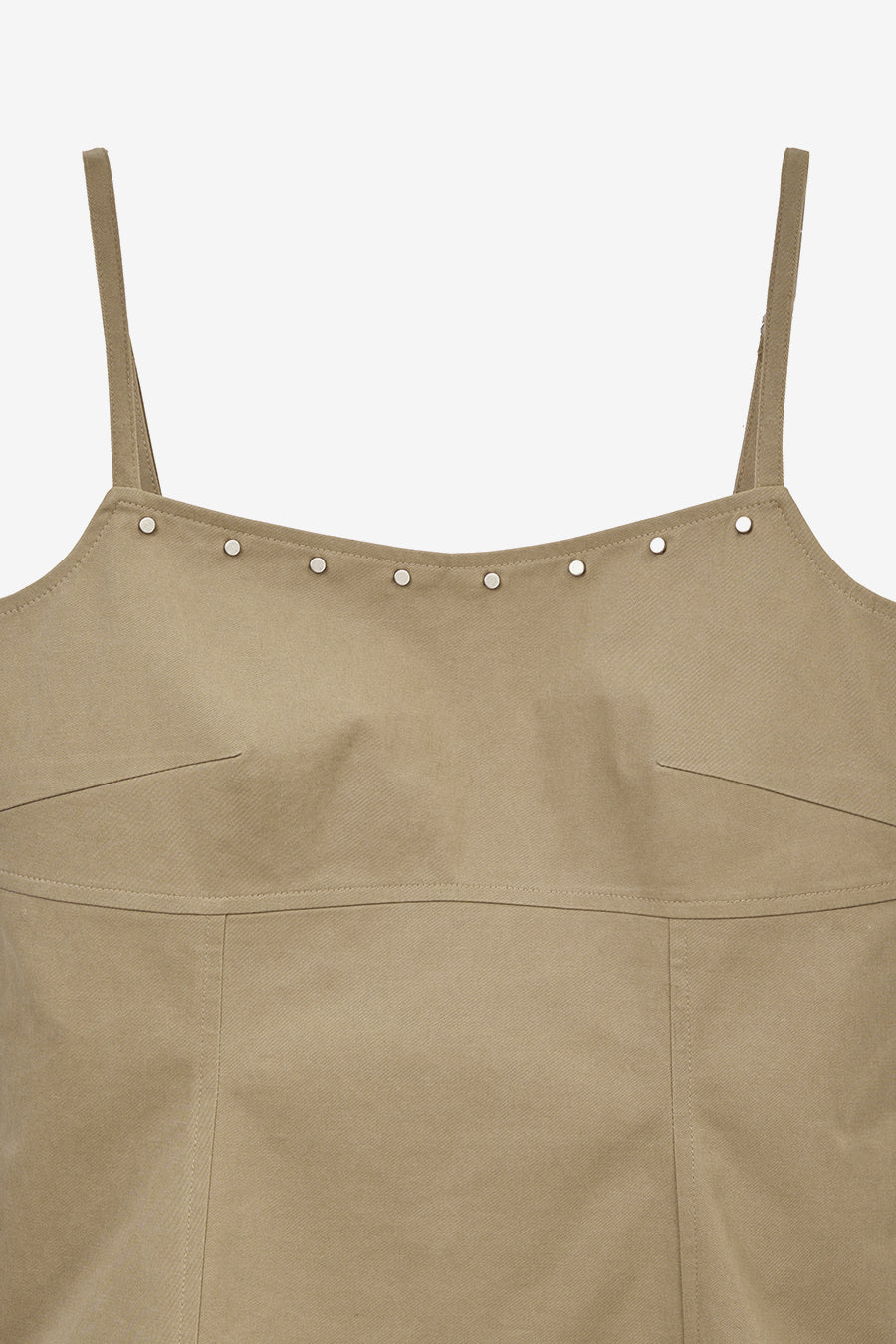 Insilence - Stud Ruffle Bustier (Brown) product image 9 | TRAB K-Fashion Australia