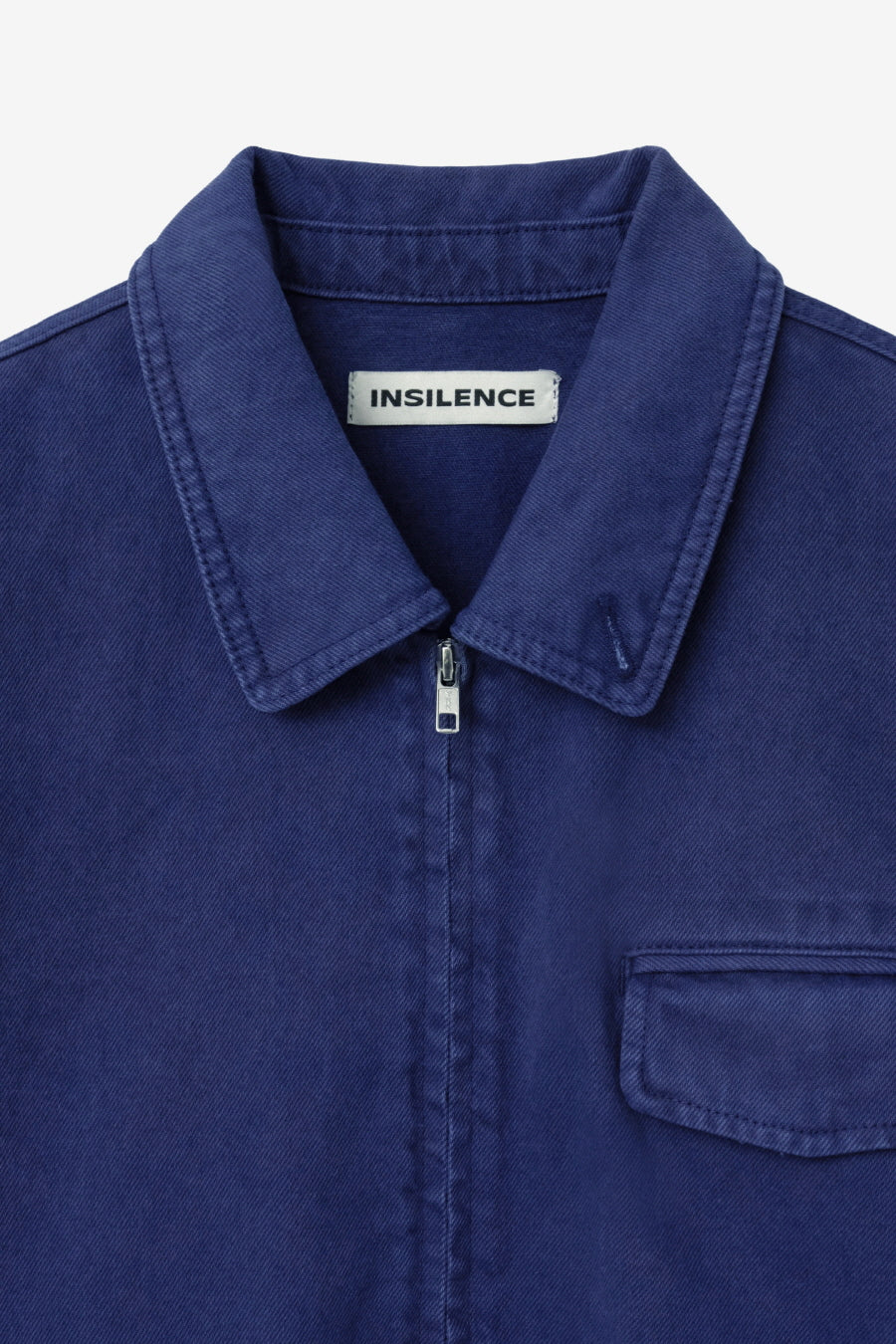 Insilence - French Blue Cotton Jacket (French Blue) product image 9 | TRAB K-Fashion Australia