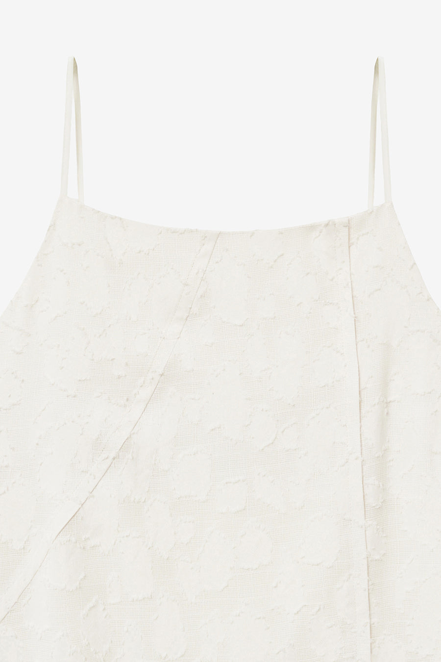 Insilence - Textured Jacquard Dress (Ivory) product image 9 | TRAB K-Fashion Australia