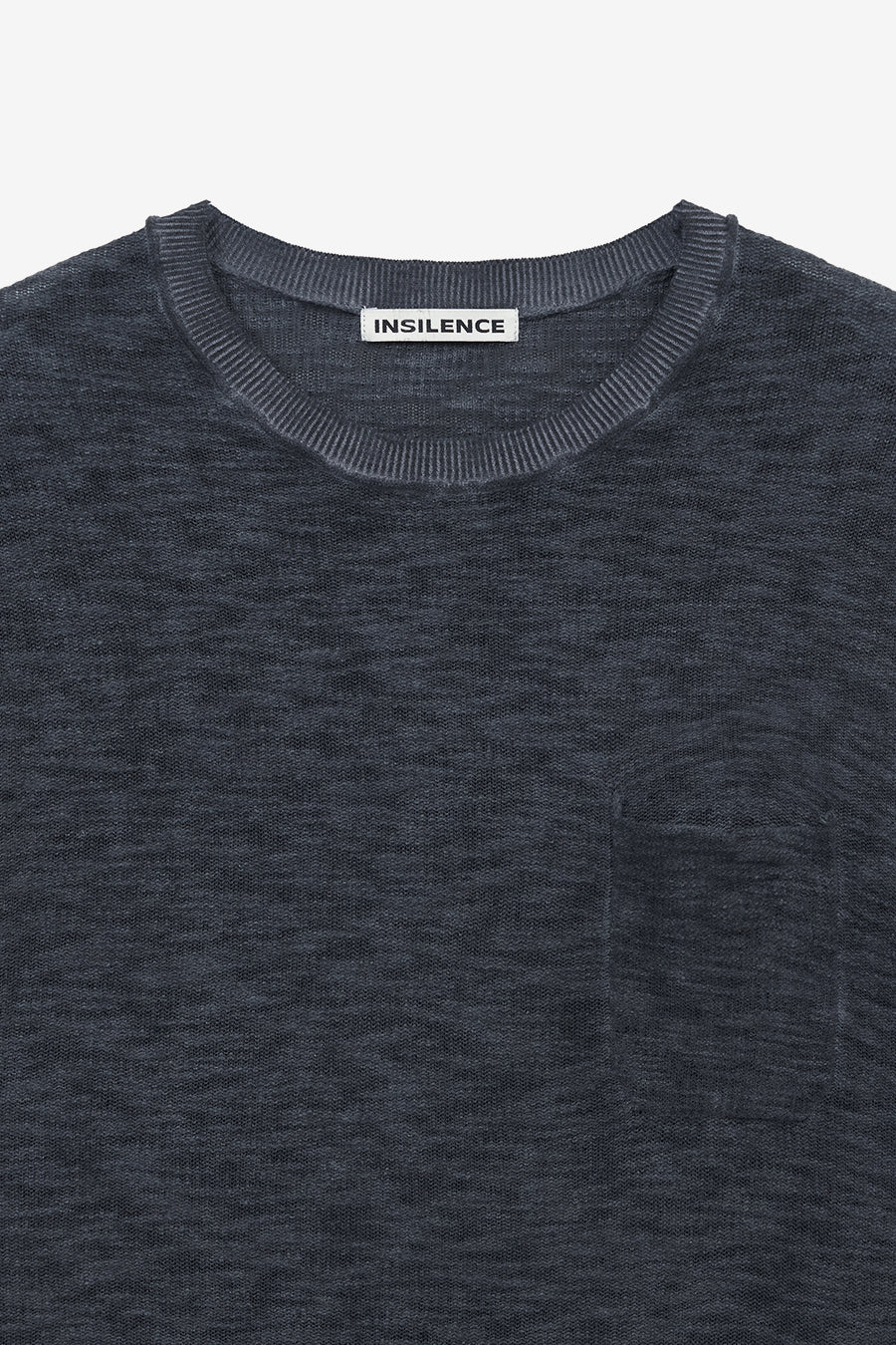 Insilence - Lightweight Cut Off Cotton Knit (Faded Grey) product image 9 | TRAB K-Fashion Australia