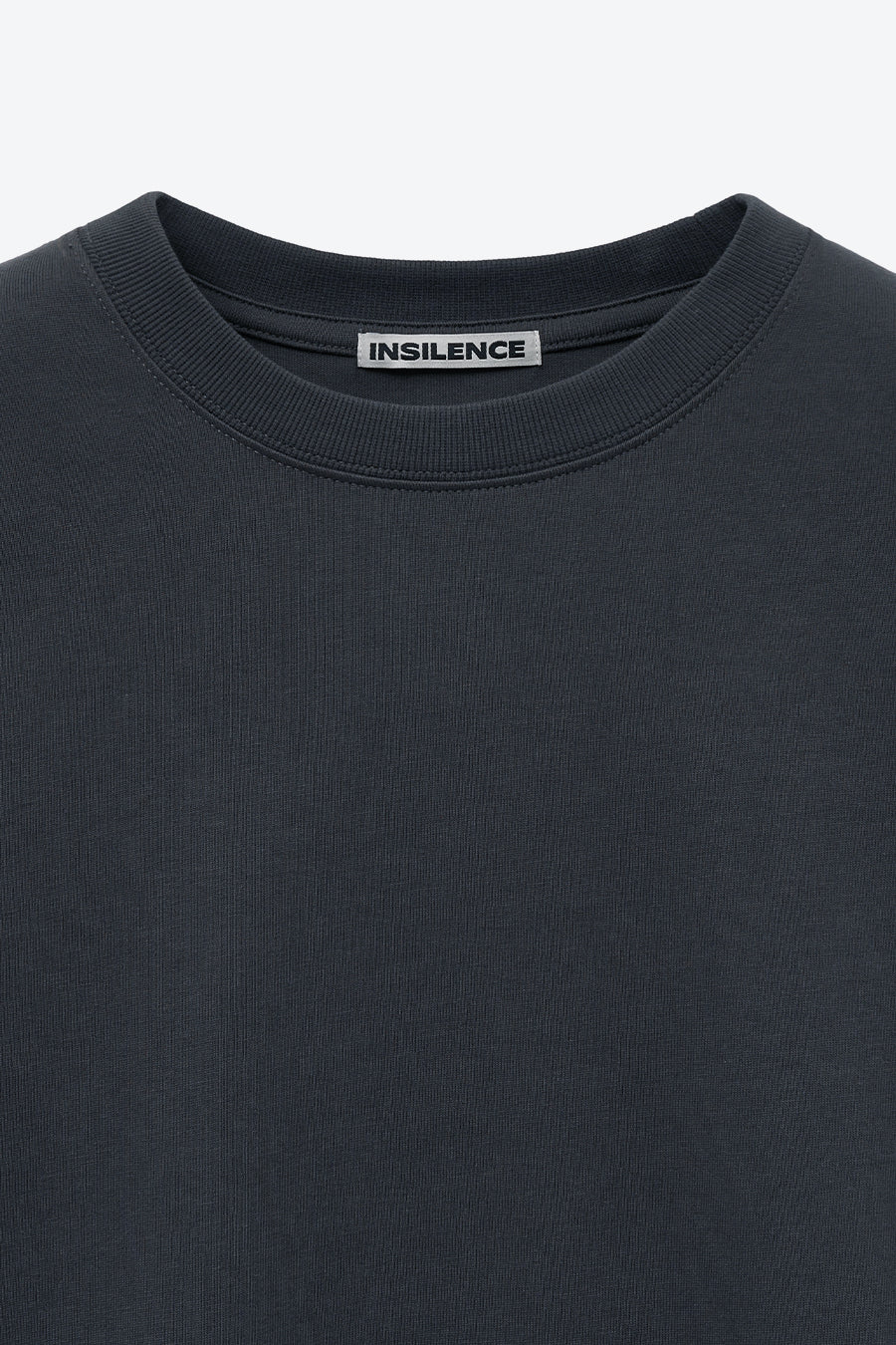 Insilence - Back Print Logo T-Shirt (Charcoal) product image 9 | TRAB K-Fashion Australia
