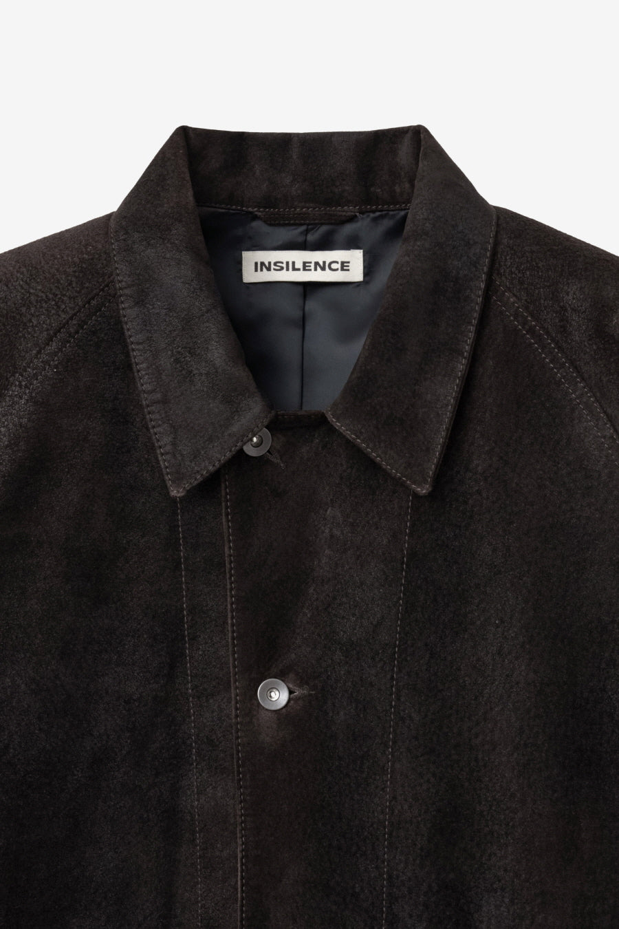 Insilence - Suede Chore Jacket (Brown) product image 11 | TRAB K-Fashion Australia
