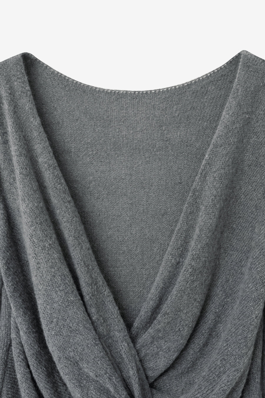 Insilence - Twist Two-Way Pullover (Grey) product image 9 | TRAB K-Fashion Australia
