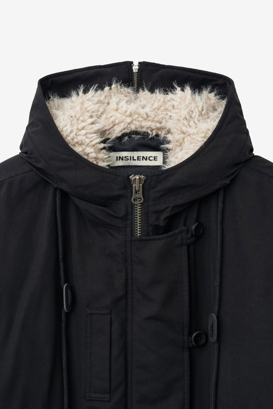 Insilence - W N-2B Pilot Parka (Black) product image 9 | TRAB K-Fashion Australia