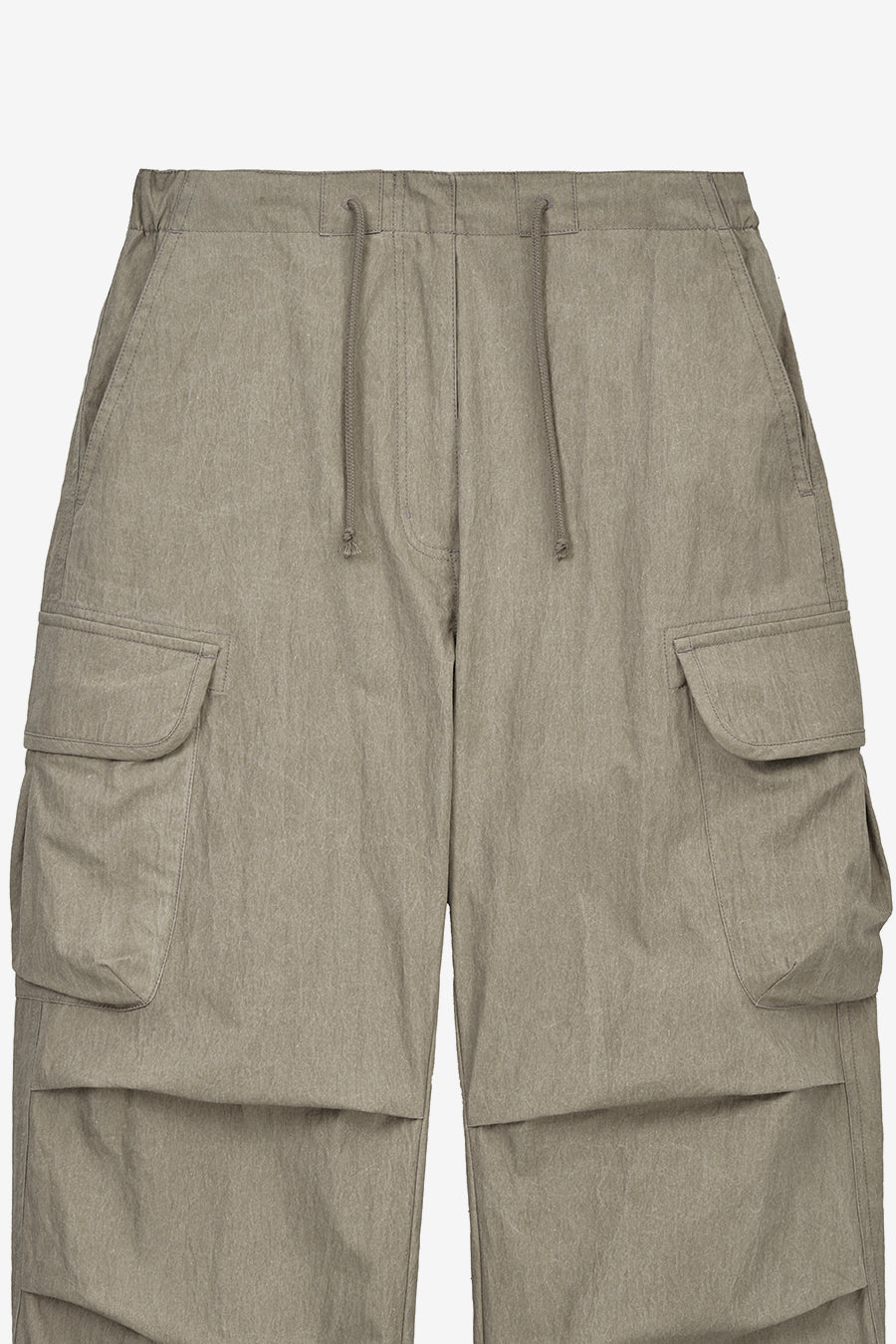 Insilence - Ashed Semi-Wide Cargo Pants (Ash Beige) product image 9 | TRAB K-Fashion Australia