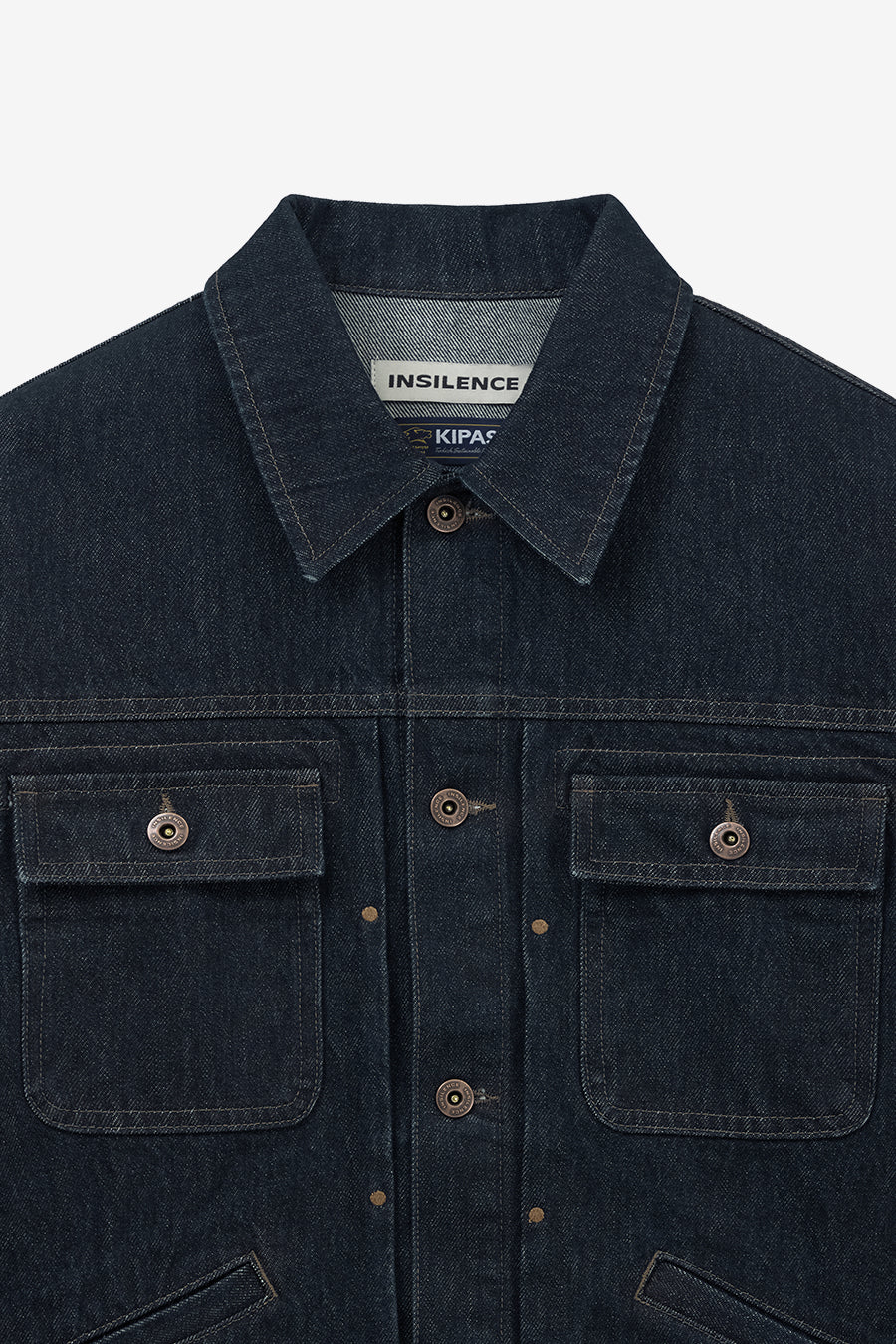 Insilence - Type-2 Trucker Jacket Rinsed product image 9 | TRAB K-Fashion Australia
