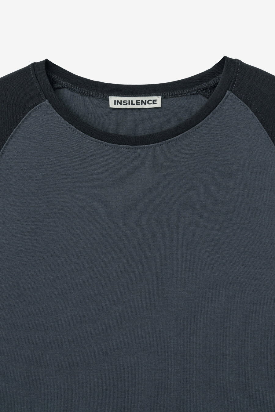 Insilence - Raglan Strap T-Shirt (Charcoal) product image 9 | TRAB K-Fashion Australia