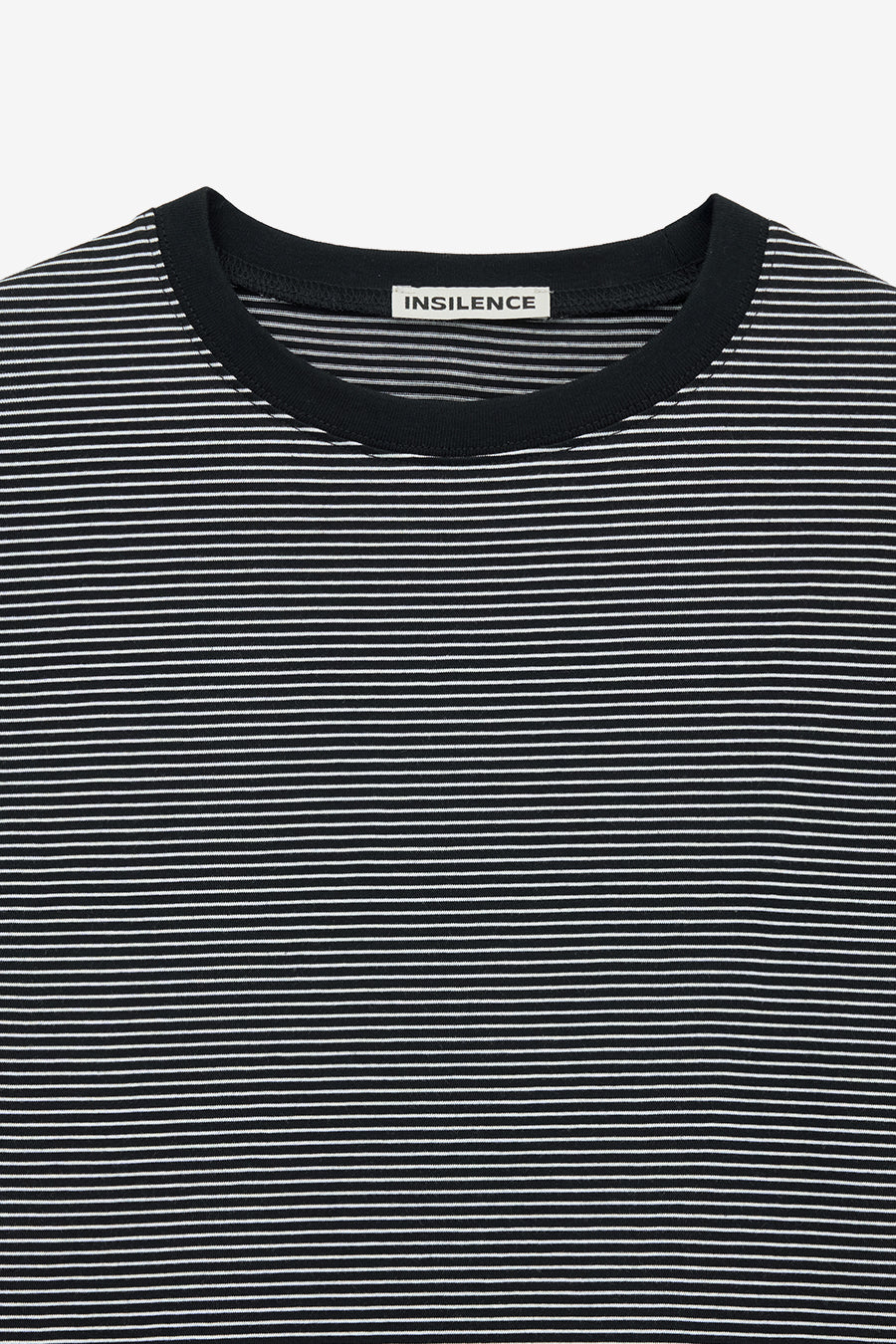 Insilence - Border Stripe Long Sleeve (Black) product image 9 | TRAB K-Fashion Australia