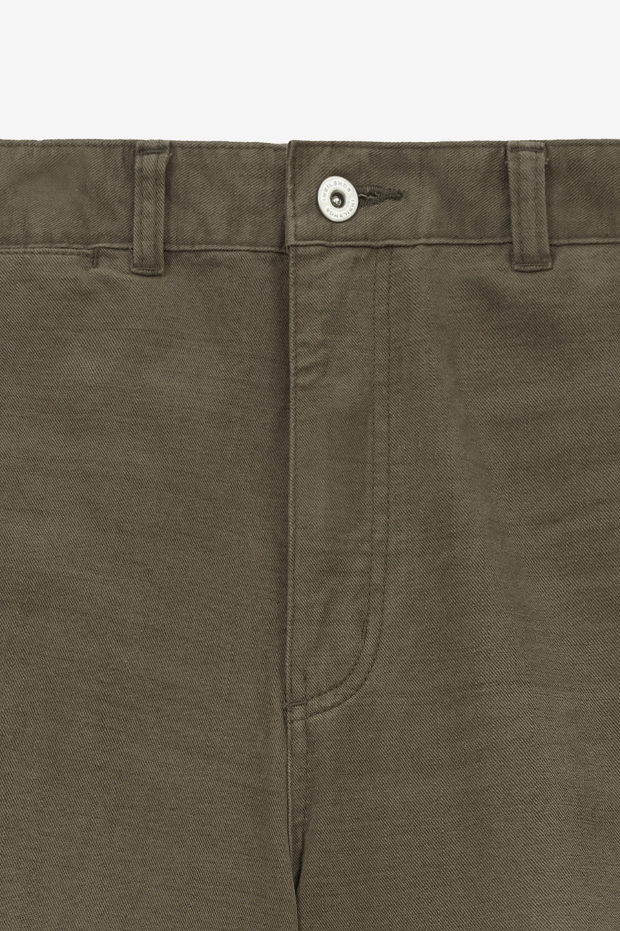 Insilence - Slub Twill Volume Pants (Beige Brown) product image 7 | TRAB K-Fashion Australia