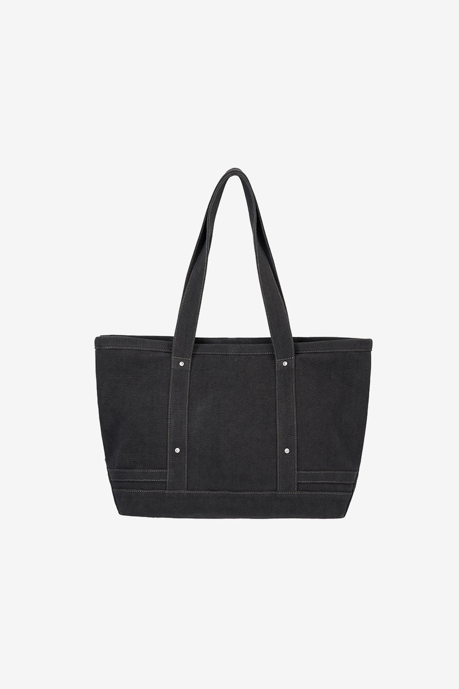 Insilence - Vintage Canvas Shopper Bag (Vintage Black) product image 9 | TRAB K-Fashion Australia