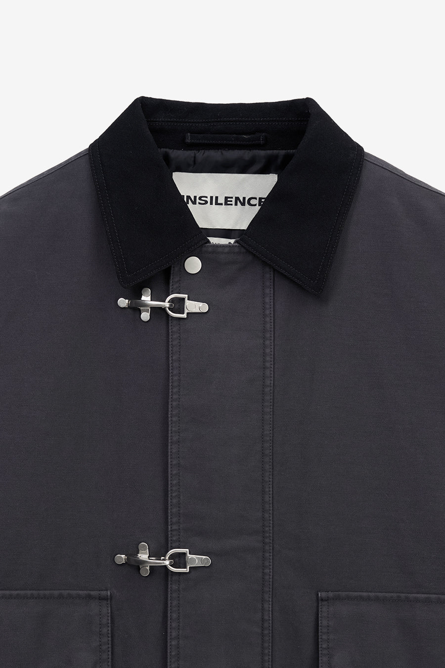 Insilence - Back Satin MK3 Flight Jacket (Anthracite) product image 9 | TRAB K-Fashion Australia