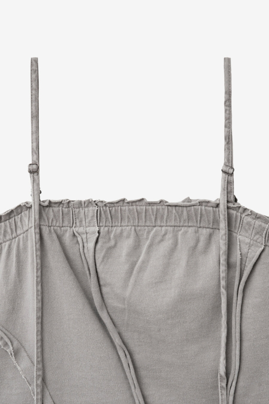 Insilence - Cotton Dyed Cut-off Sleeveless (Ash Grey) product image 11 | TRAB K-Fashion Australia