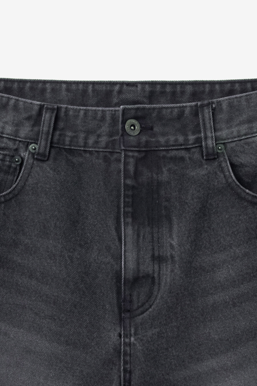 Insilence - Distressed Denim Shorts (Black) product image 9 | TRAB K-Fashion Australia
