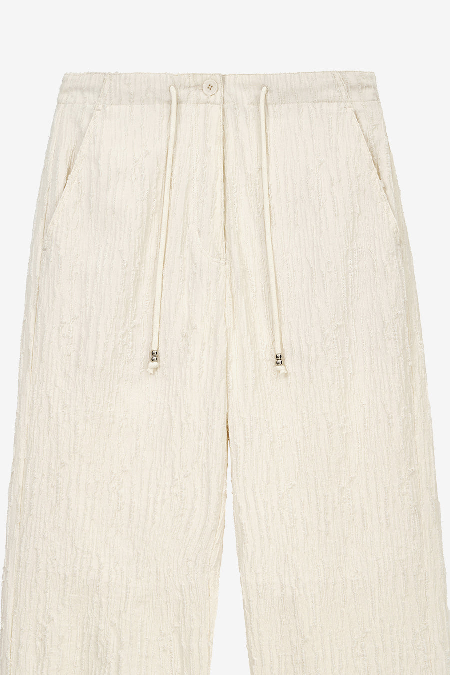 Insilence - Textured Crease Pants (Ivory) product image 9 | TRAB K-Fashion Australia