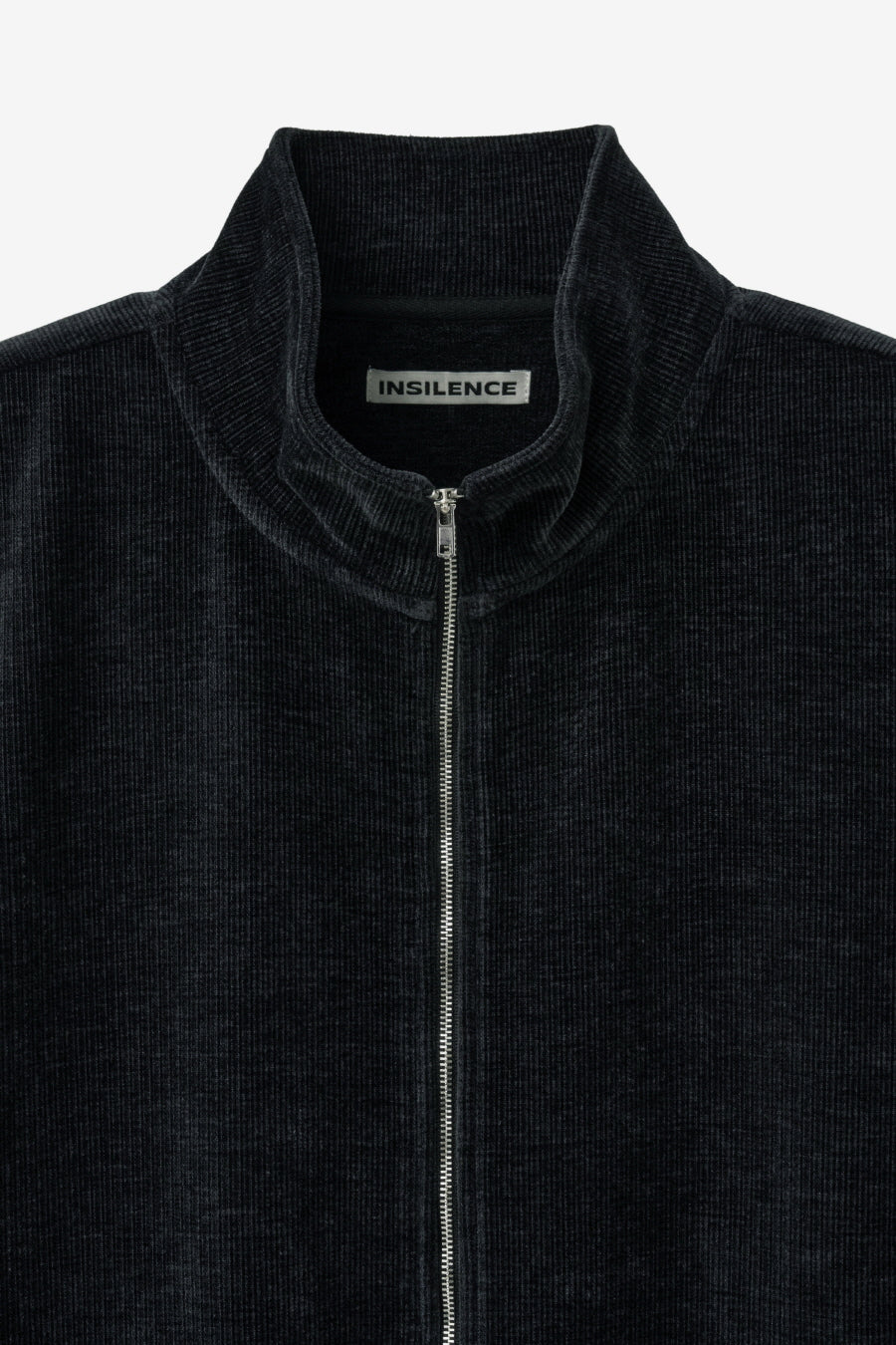 Insilence - High-neck Zip-up Jacket (Black) product image 9 | TRAB K-Fashion Australia