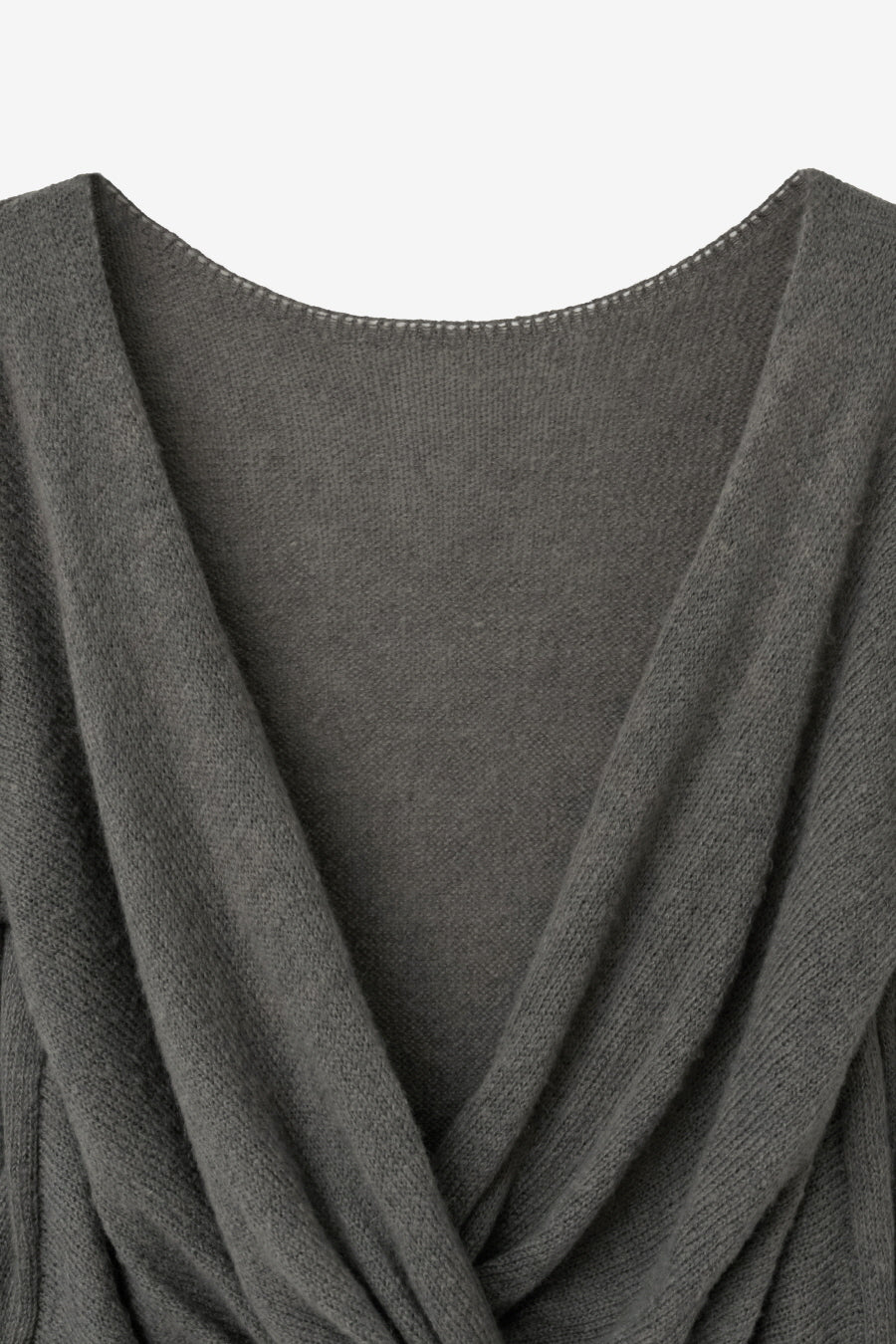 Insilence - Twist Two-Way Pullover (Ash Khaki) product image 9 | TRAB K-Fashion Australia