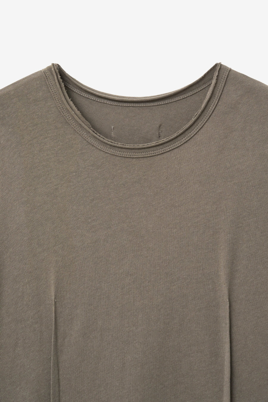 Insilence - Linen Cotton Layered Dress (Khaki Brown) product image 9 | TRAB K-Fashion Australia