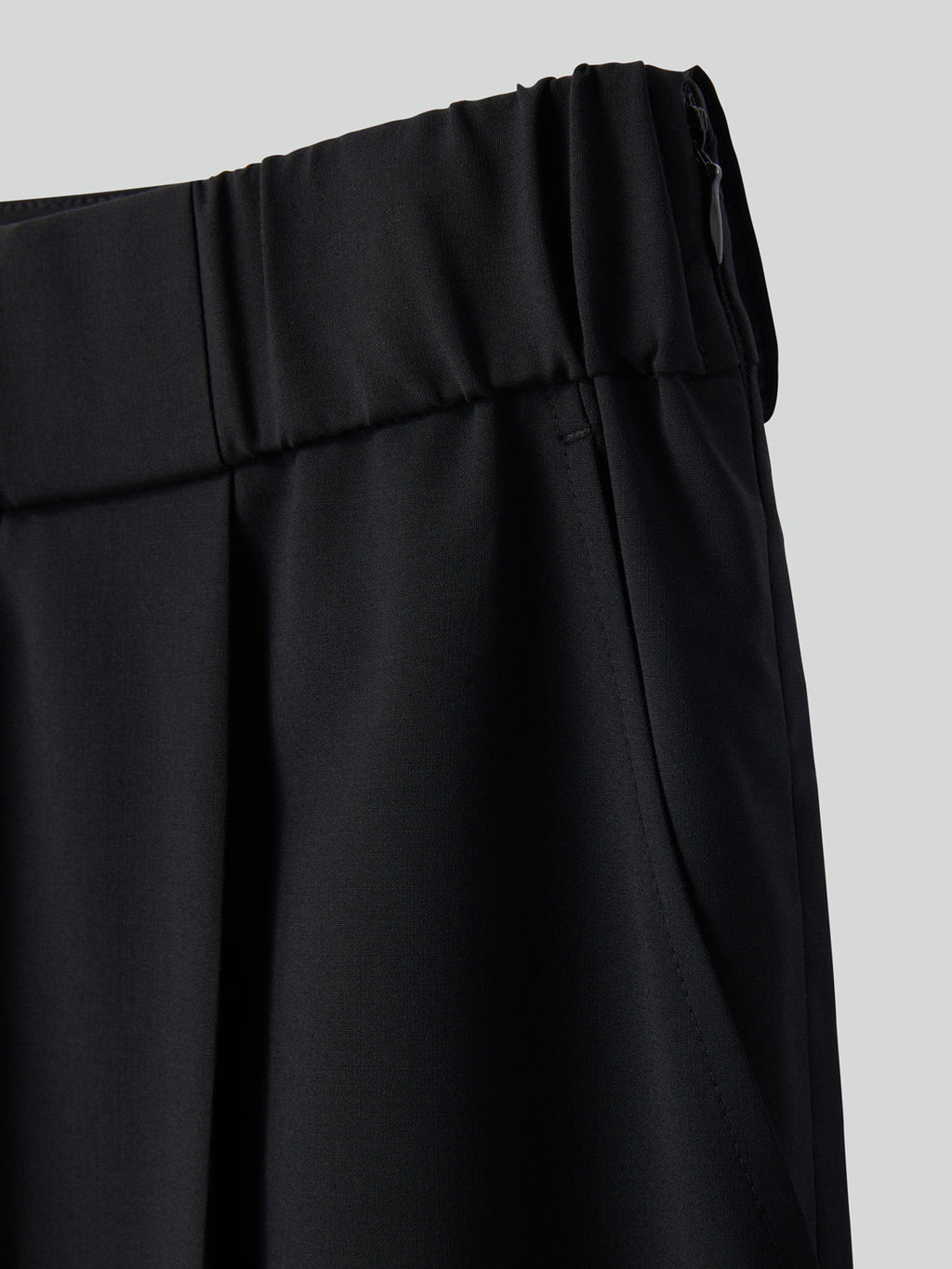 Recto - Banding Waist Wide Pants (Black) product image 6 | TRAB K-Fashion Australia
