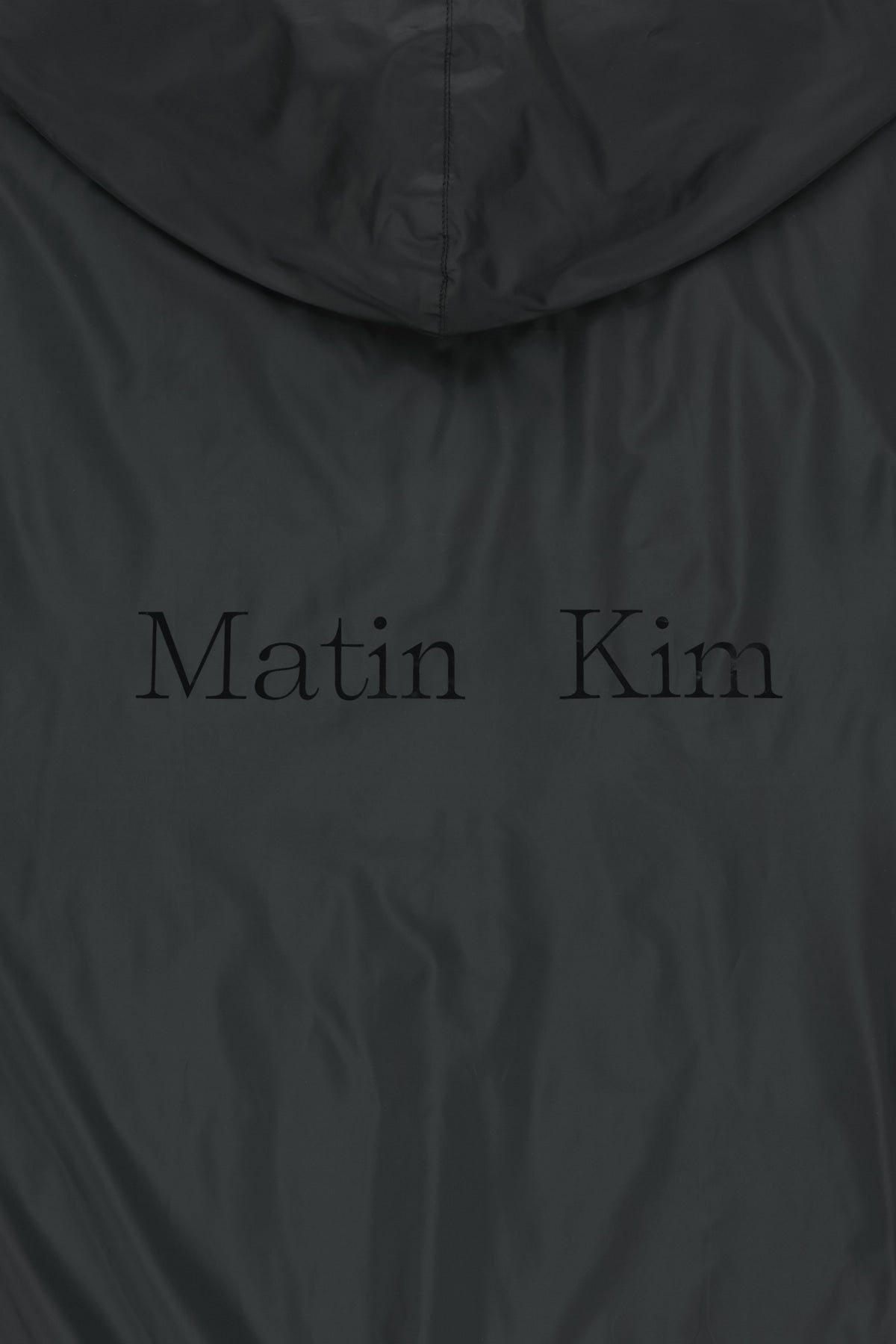 Matin Kim - Double Face Hoody Zip Up (Black) product image 7 | TRAB K-Fashion Australia