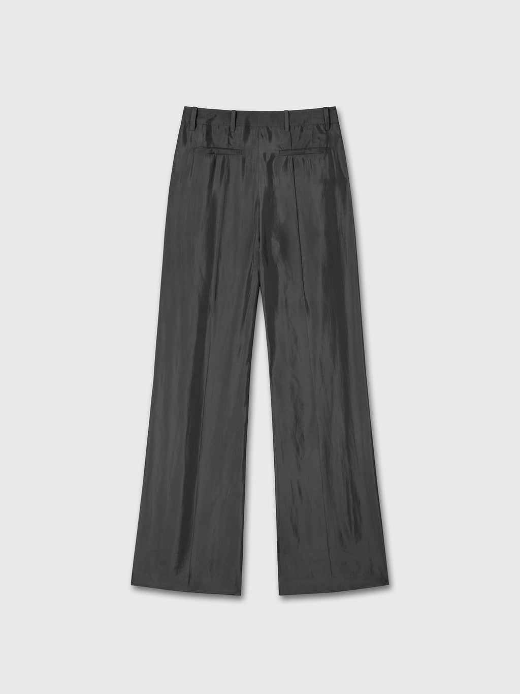 Tonywack - Liquid Flared Tailored Trousers (Grey Khaki) product image 10 | TRAB K-Fashion Australia