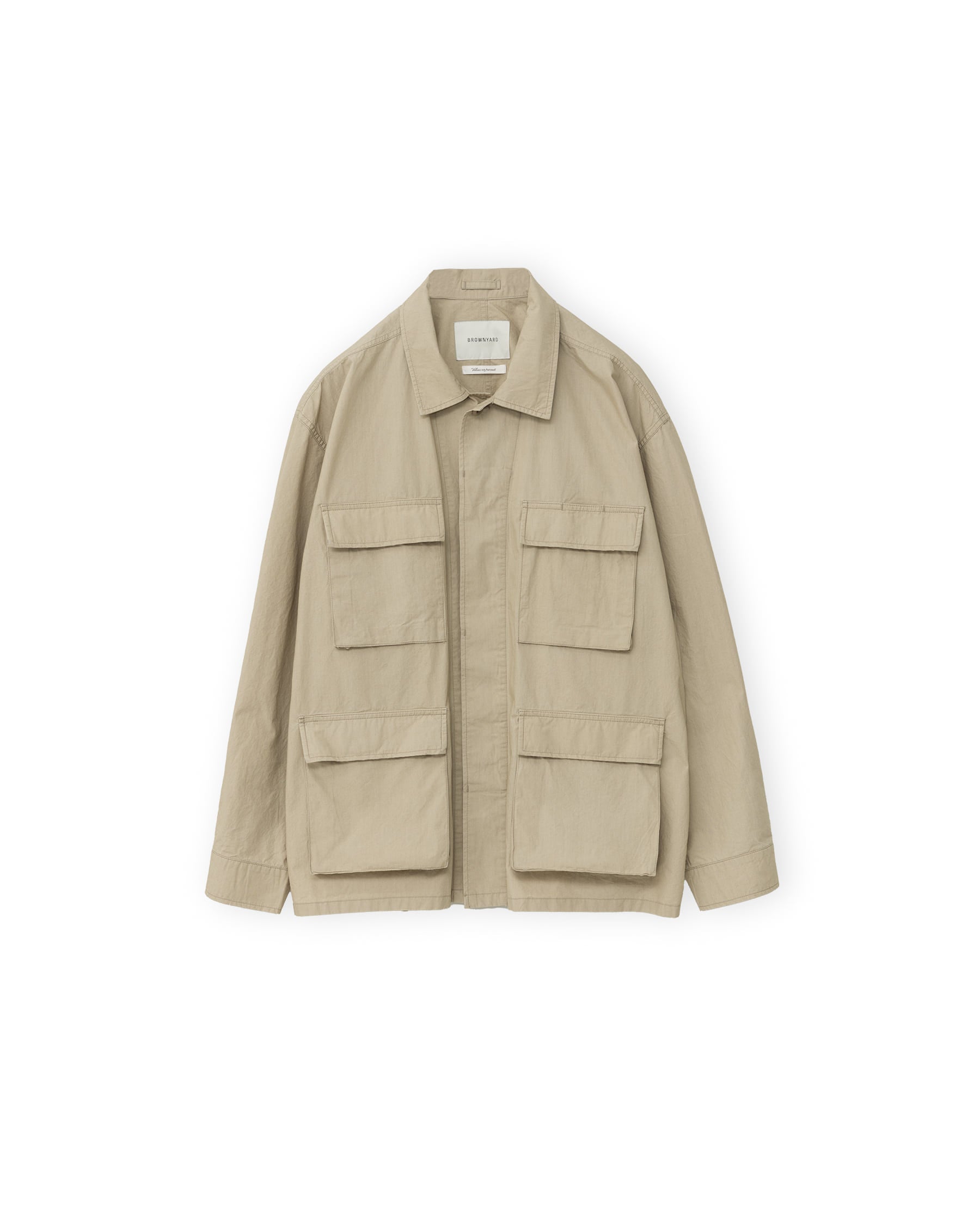 Brownyard - Washed Bdu Jacket (Beige) product image 5 | TRAB K-Fashion Australia