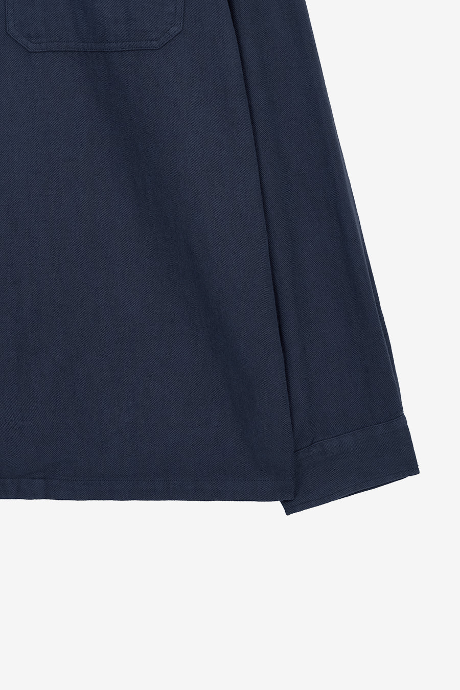 Insilence - Garment-dyed Fatigue Shirt (Navy) product image 10 | TRAB K-Fashion Australia