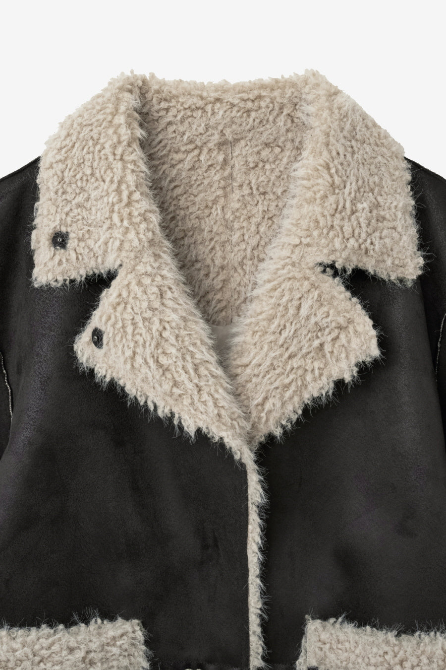 Insilence - Reversible Fur Mustang (Cream Brown) product image 12 | TRAB K-Fashion Australia